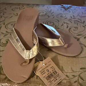 Reef Women's Metallic Gold Sandals